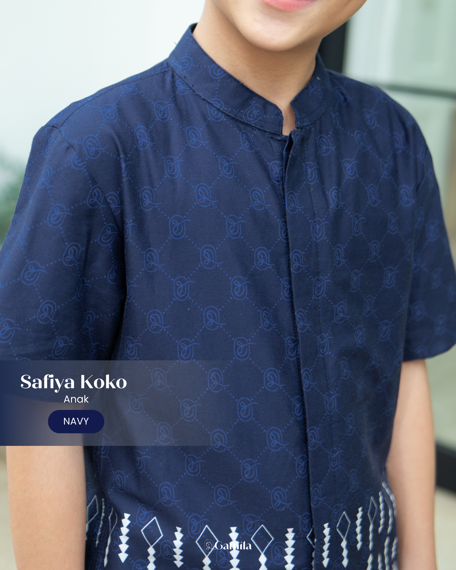Safiya Koko Anak - Navy view 5