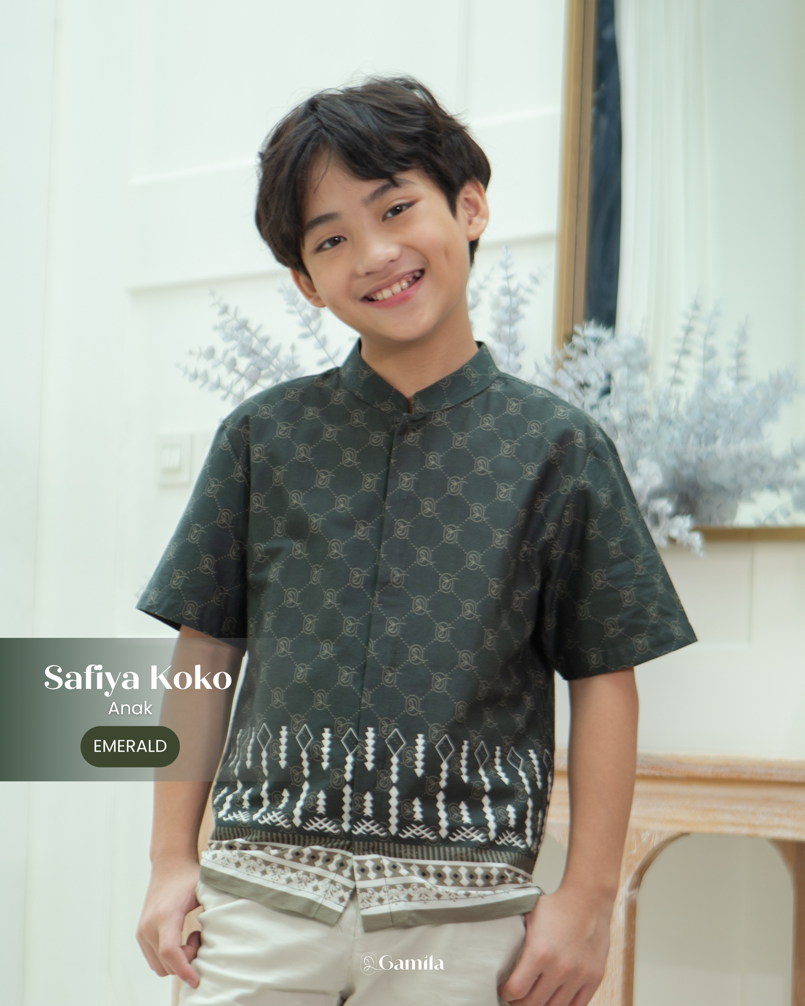 Safiya Koko Anak - Emerald view 2