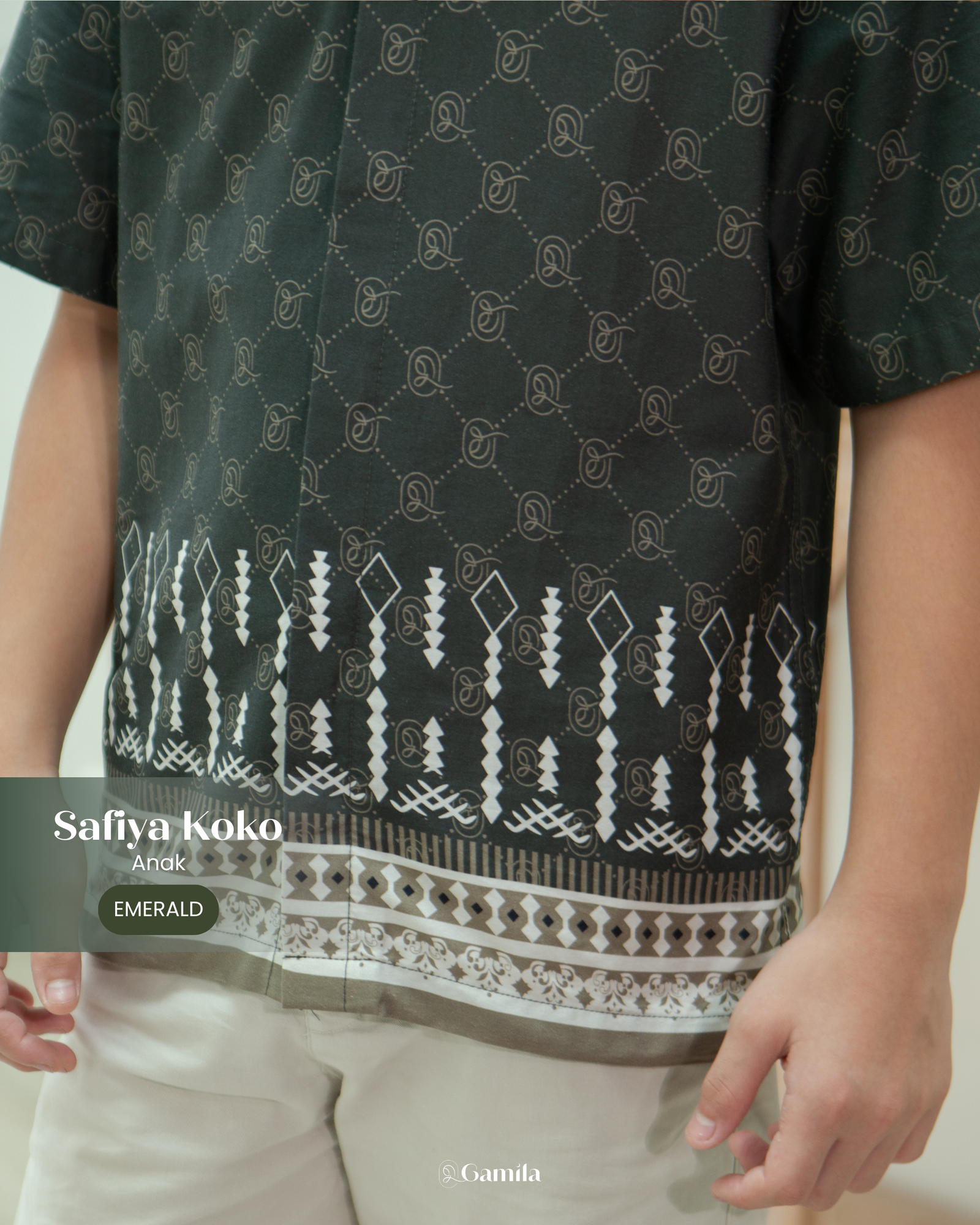 Safiya Koko Anak - Emerald view 3