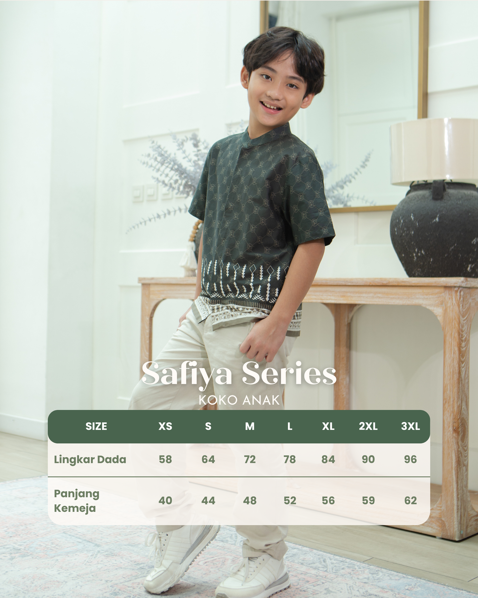 Safiya Koko Anak - Emerald view 6