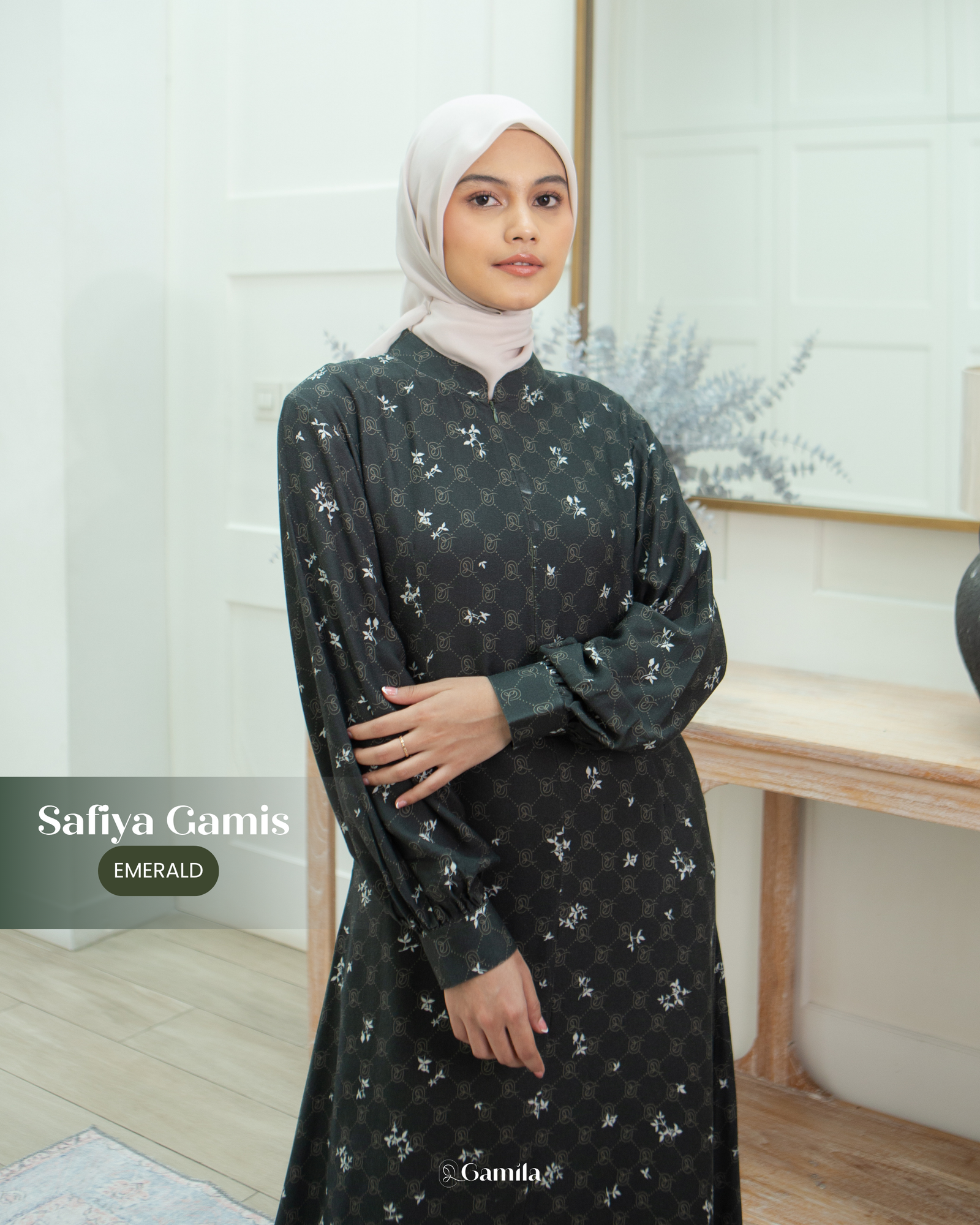 Safiya Gamis - Emerald view 5