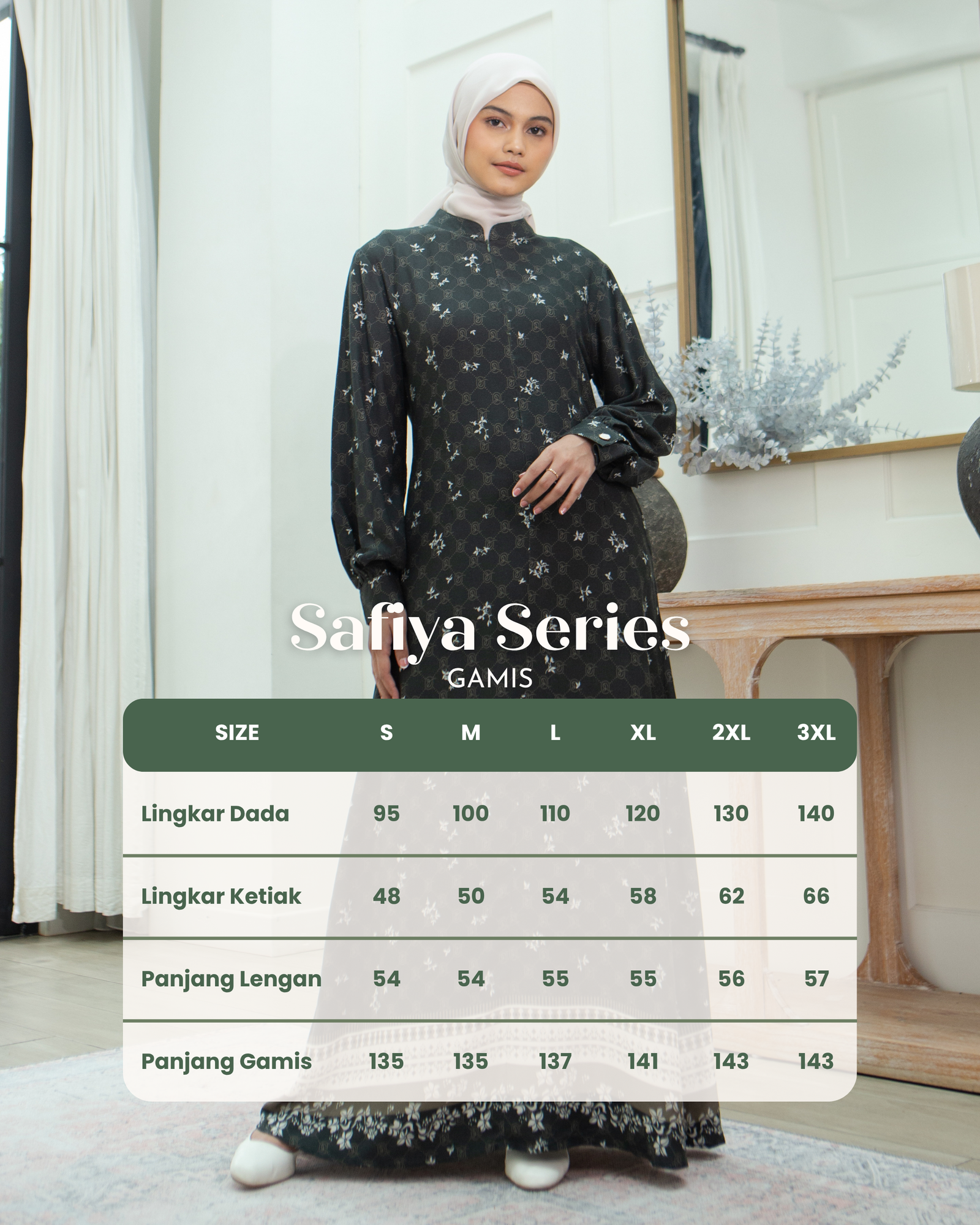 Safiya Gamis - Emerald view 6